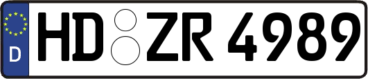 HD-ZR4989