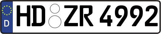 HD-ZR4992