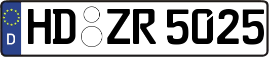 HD-ZR5025
