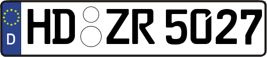 HD-ZR5027