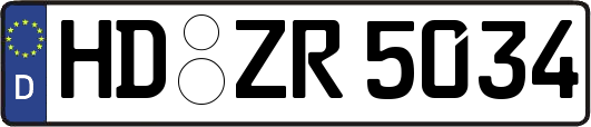 HD-ZR5034