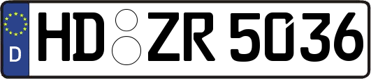 HD-ZR5036