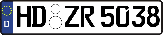 HD-ZR5038