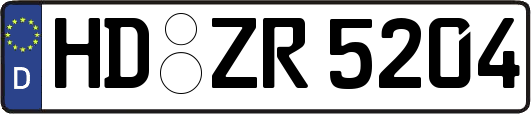 HD-ZR5204