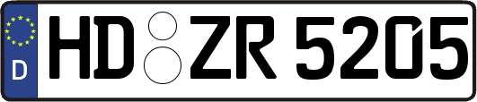 HD-ZR5205