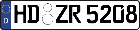 HD-ZR5208