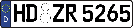 HD-ZR5265