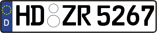 HD-ZR5267