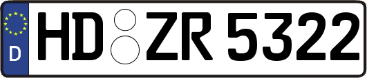HD-ZR5322