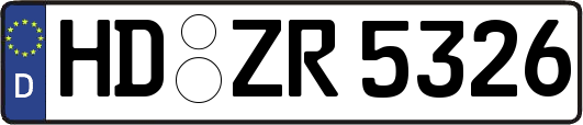 HD-ZR5326