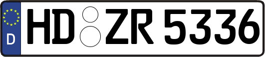 HD-ZR5336