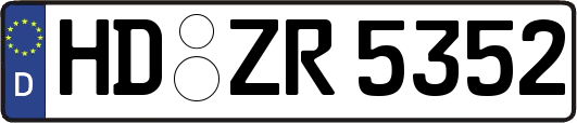 HD-ZR5352