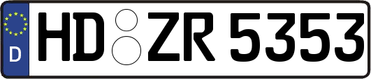 HD-ZR5353