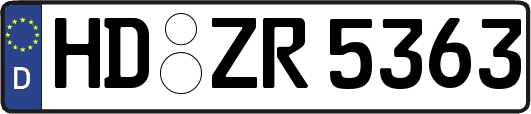 HD-ZR5363