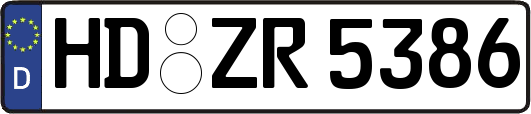 HD-ZR5386