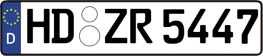 HD-ZR5447