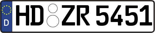 HD-ZR5451