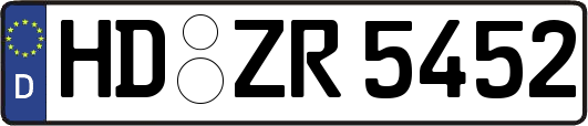 HD-ZR5452