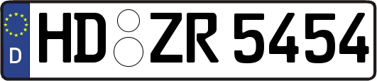 HD-ZR5454