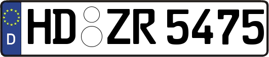 HD-ZR5475