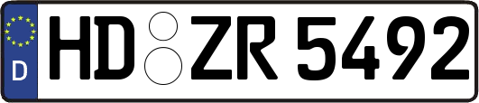HD-ZR5492