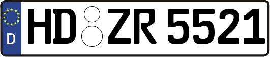 HD-ZR5521