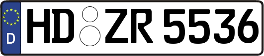 HD-ZR5536