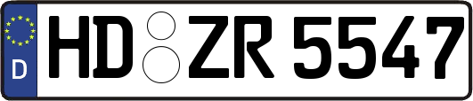 HD-ZR5547