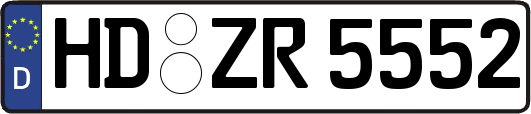 HD-ZR5552
