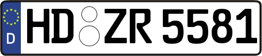 HD-ZR5581