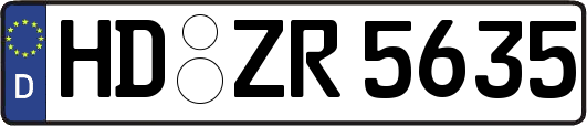 HD-ZR5635