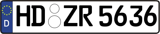 HD-ZR5636