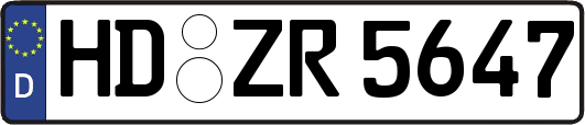 HD-ZR5647