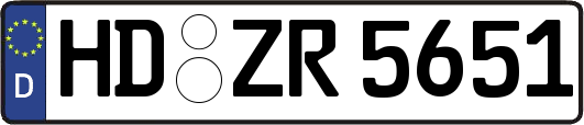 HD-ZR5651