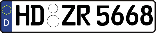 HD-ZR5668