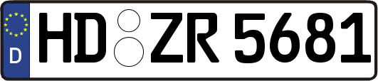 HD-ZR5681
