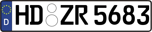 HD-ZR5683