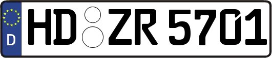 HD-ZR5701