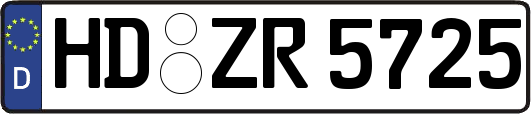 HD-ZR5725