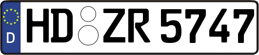 HD-ZR5747