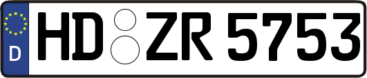 HD-ZR5753