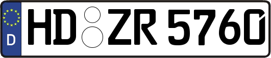 HD-ZR5760