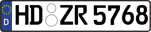 HD-ZR5768