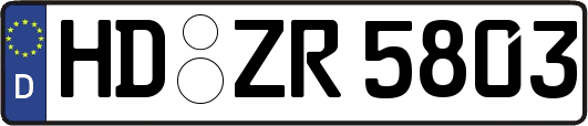 HD-ZR5803