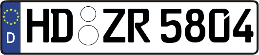 HD-ZR5804