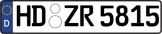 HD-ZR5815