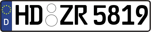 HD-ZR5819