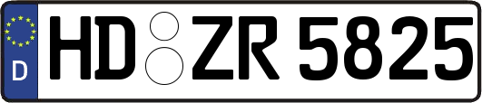 HD-ZR5825