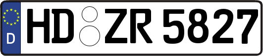 HD-ZR5827