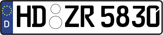 HD-ZR5830